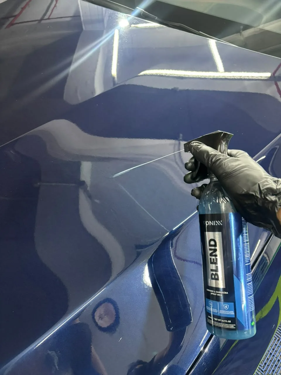 Descontaminação de pintura: registro da Brilho Relâmpago
